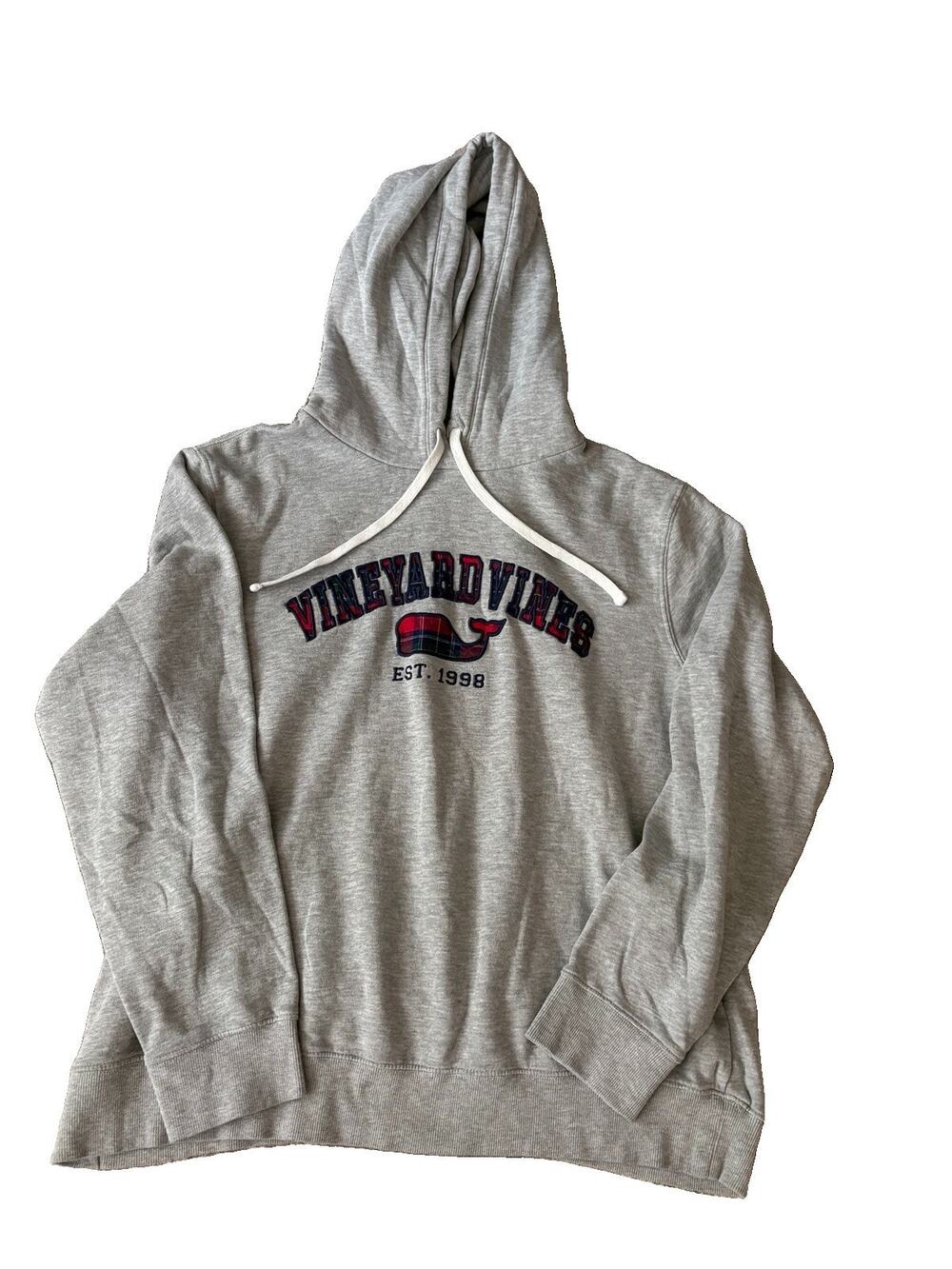 Vineyard Vines Hoodie Womens Large Sweatshirt Whale Spellout Logo